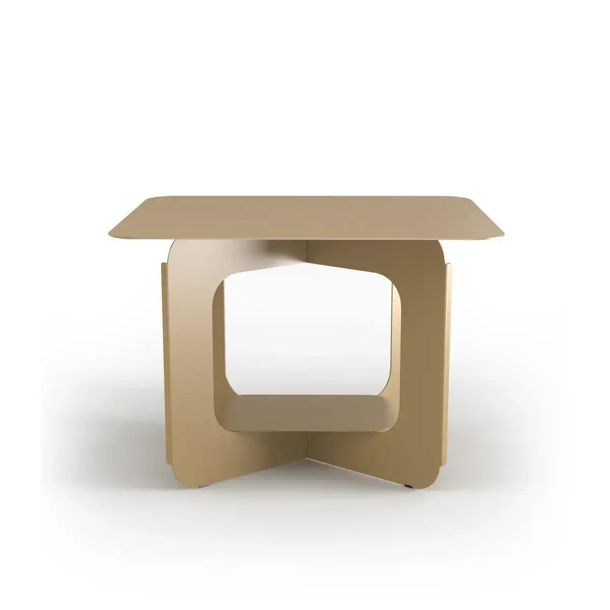 Grado - Beistelltisch - Gold - HomeDesign Knaus