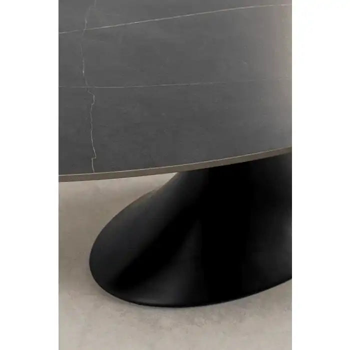 Grande oval Tisch Esszimmertisch Esstisch Keramik Platte 220cm - HomeDesign Knaus