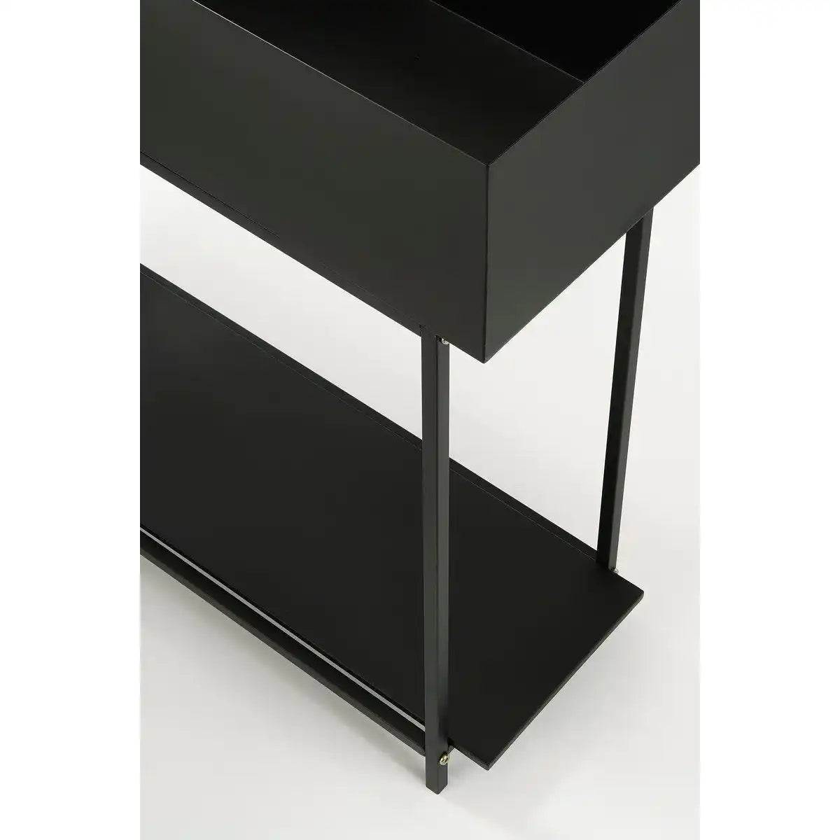 Greenrax Pflanzenständer – L70 x B29 x H94 cm – Metall – Schwarz - HomeDesign Knaus