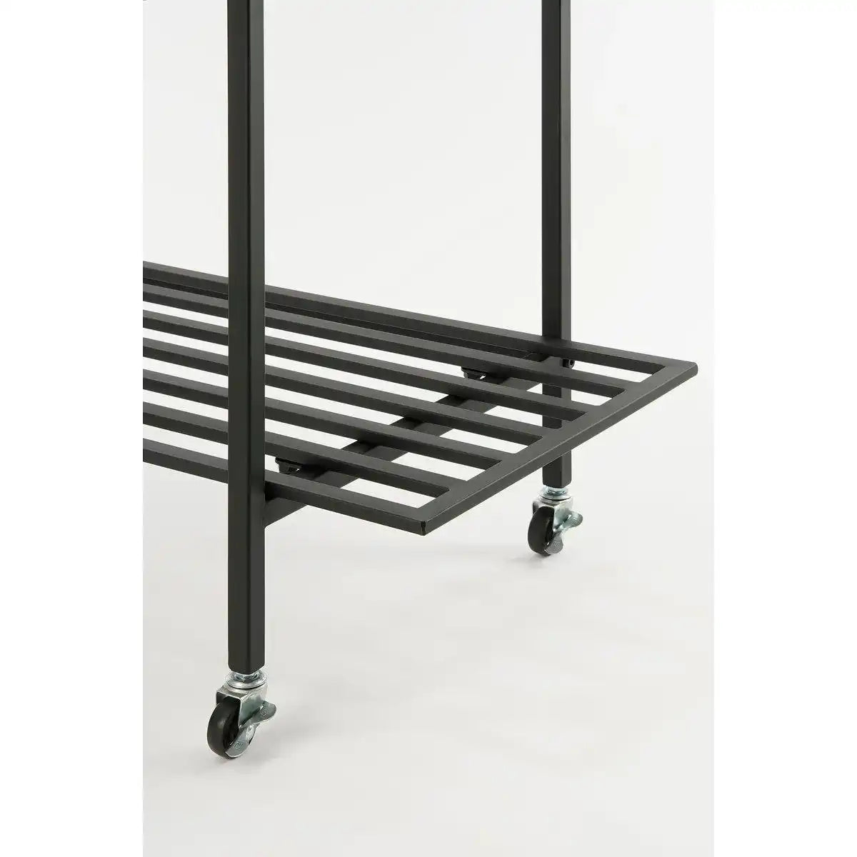 Greenrax Pflanzenständer – L90 x B44 x H190 cm – Metall – Schwarz - HomeDesign Knaus