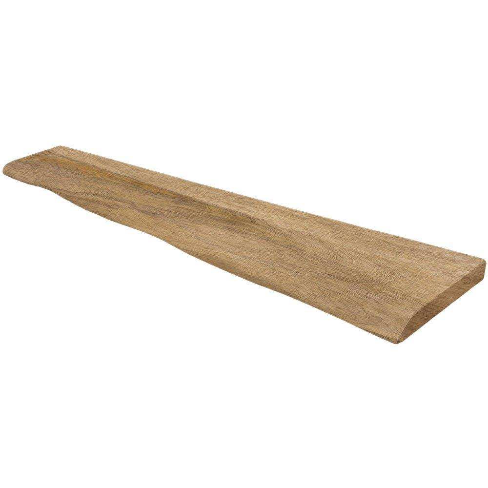 Handanfertigung Wandregal aus reinem Mangoholz, 140 cm - HomeDesign Knaus