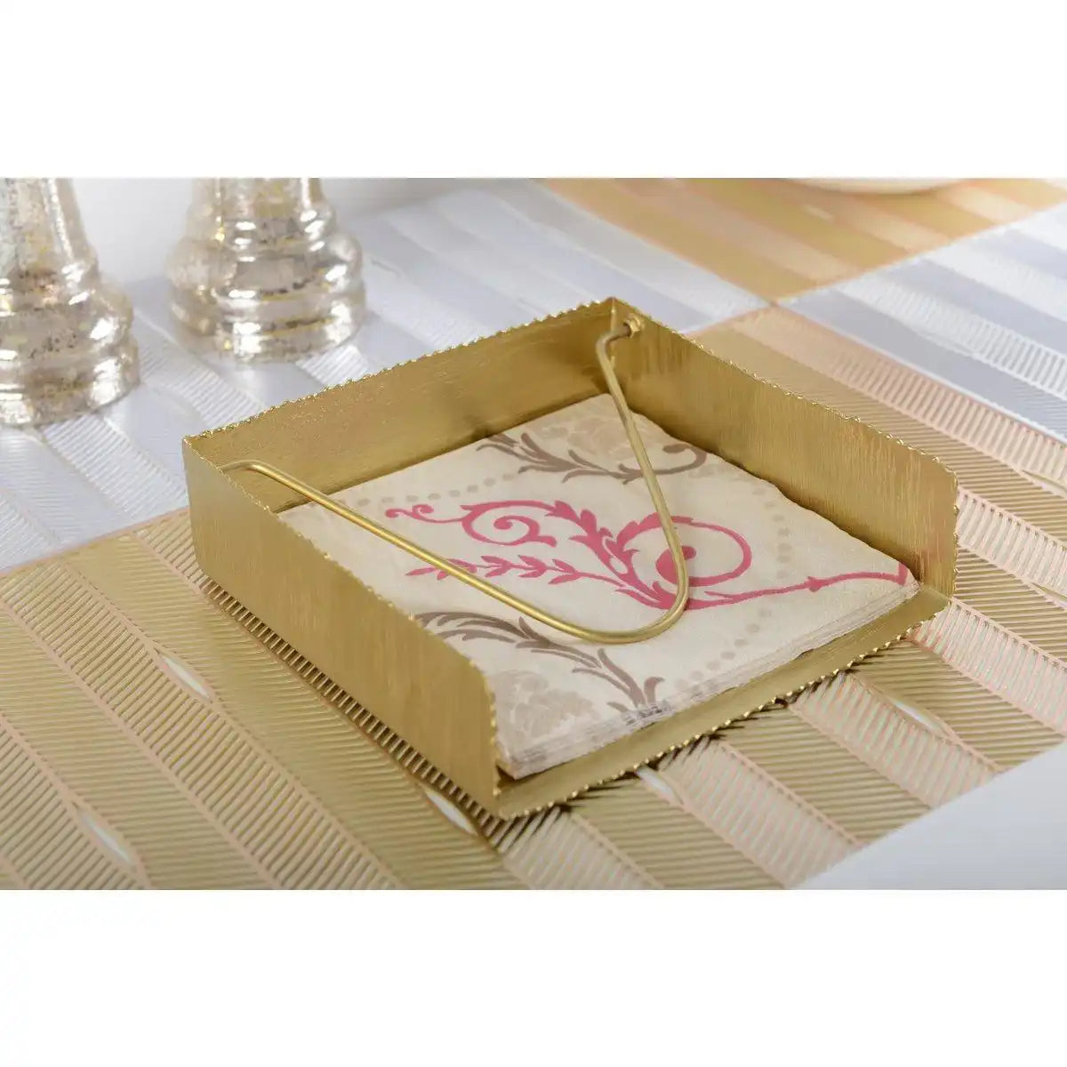 HANDTUCHHALTER IN MATT GOLD - HomeDesign Knaus