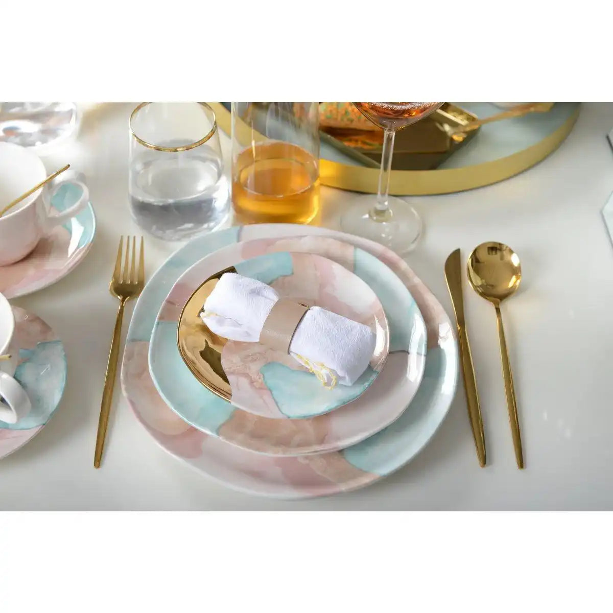 Handtuchrunden in Kunstleder - Los 4 - HomeDesign Knaus