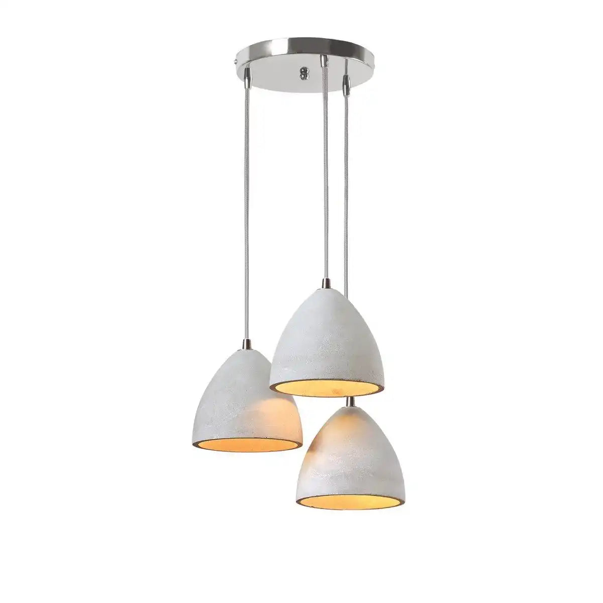 Hängelampe 3 flammig rund - HomeDesign Knaus