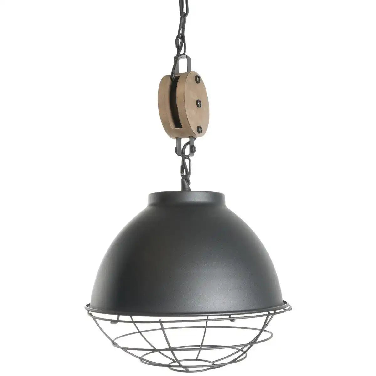 Hängelampe Industrie Leuchte Burns Burned Steel - HomeDesign Knaus