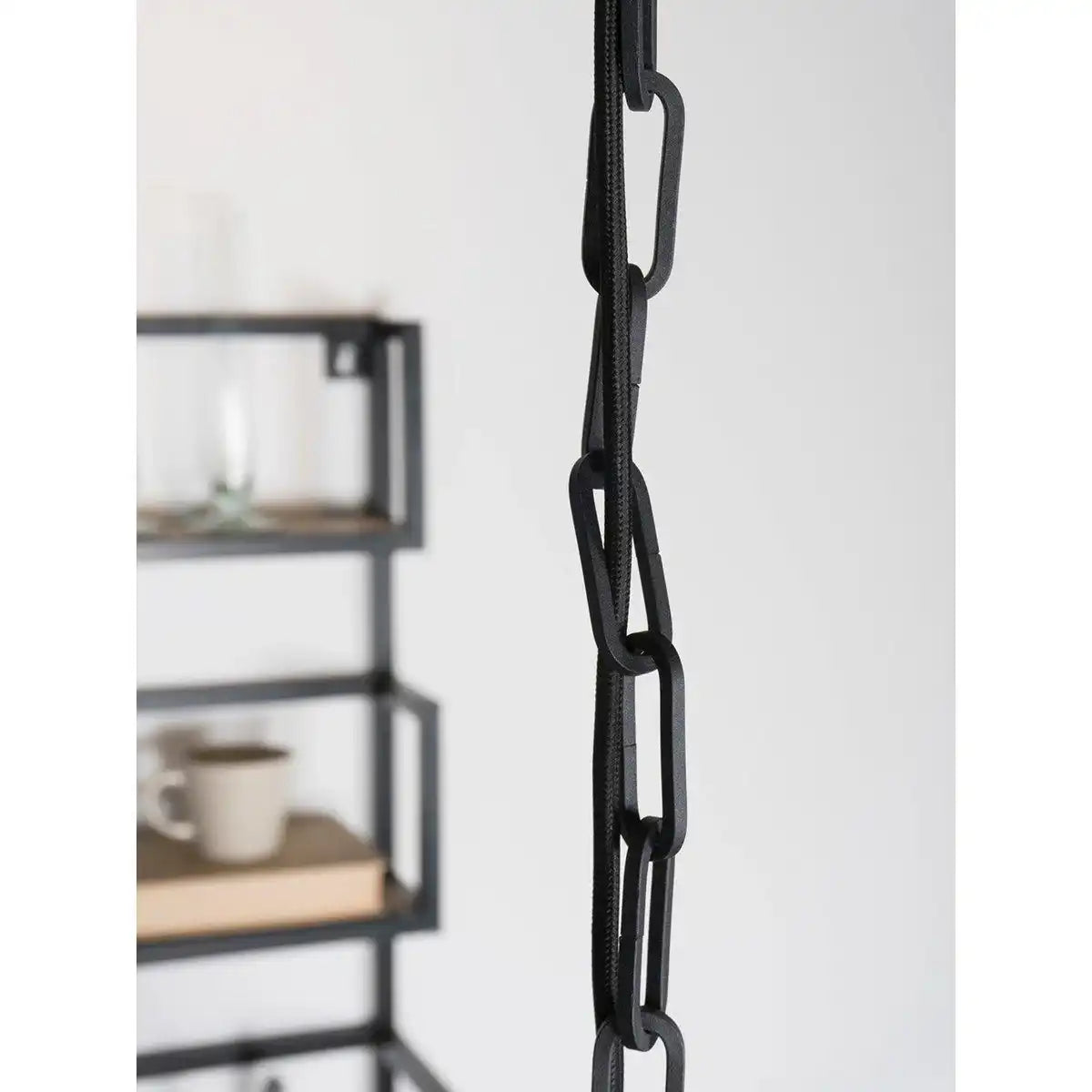 Hängelampe Industrie Leuchte Burns Burned Steel - HomeDesign Knaus