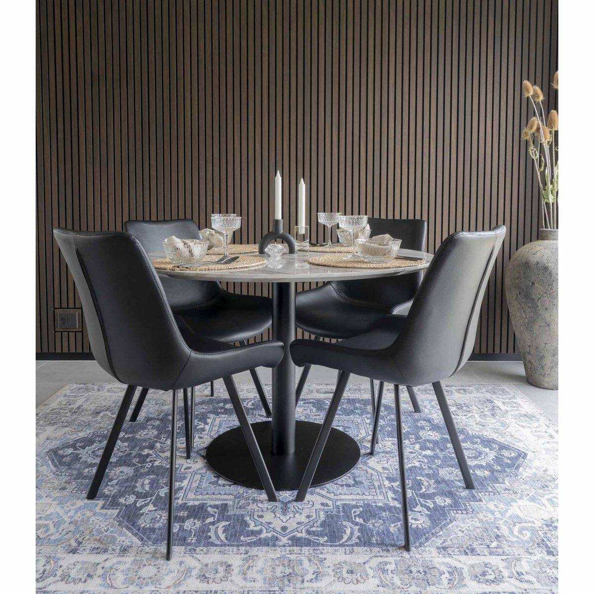 Havanna-Teppich – Blau - HomeDesign Knaus