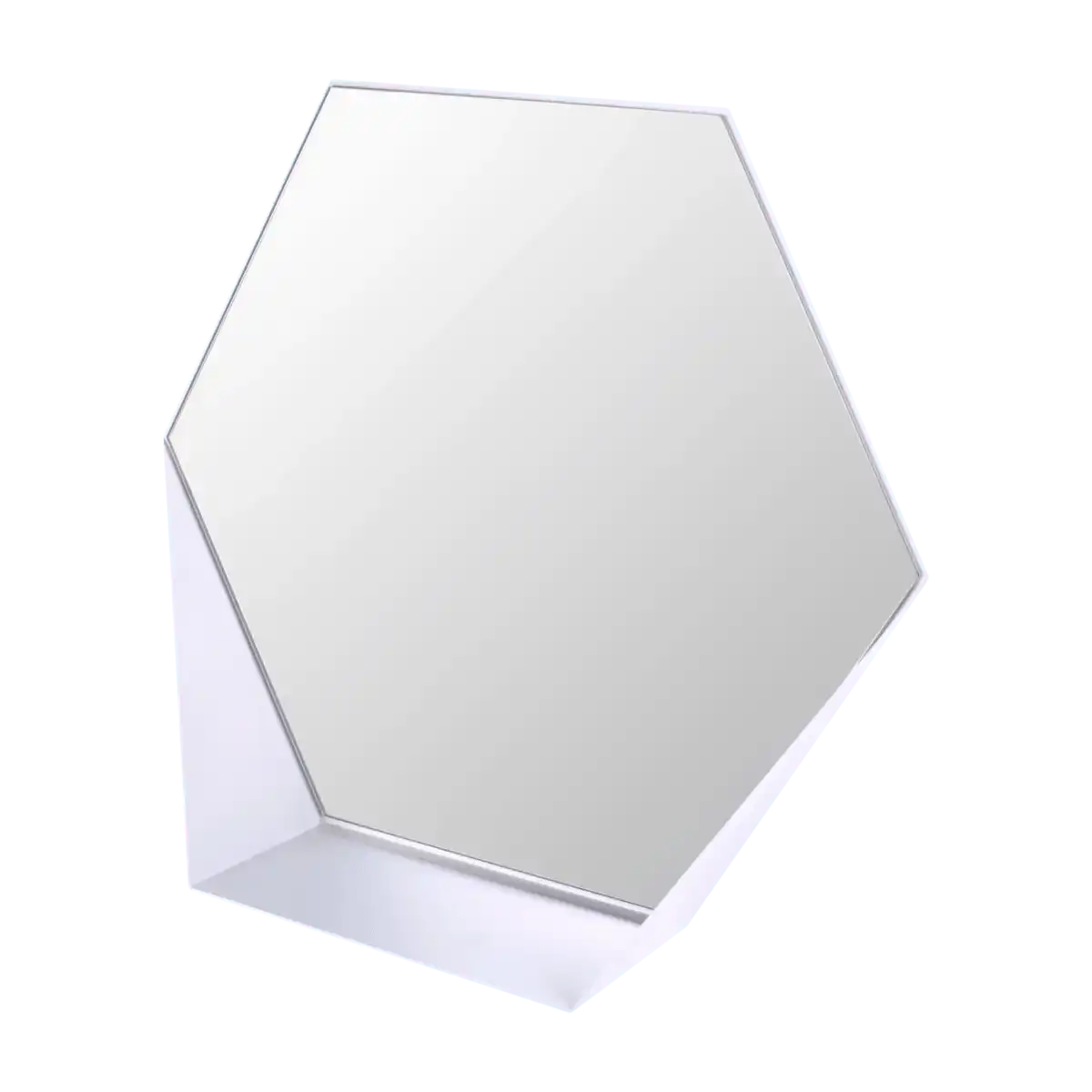 Hive Wandspiegel mit Ablage Hexagon-Spiegel Industie - HomeDesign Knaus
