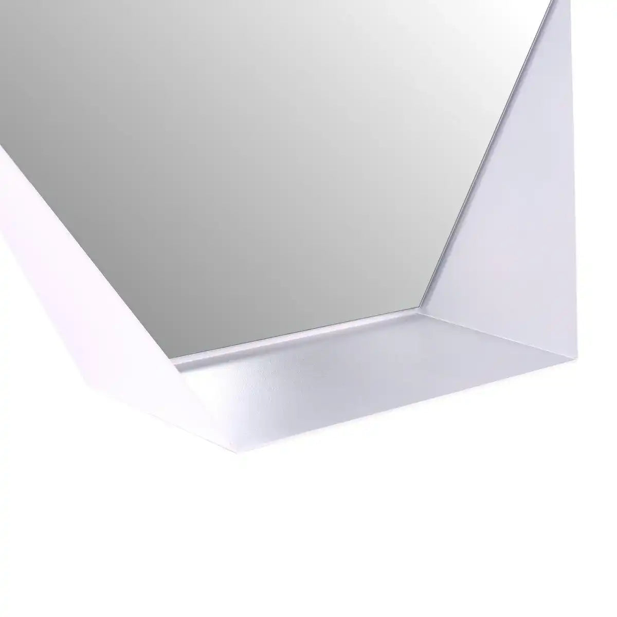 Hive Wandspiegel mit Ablage Industrieller Stahl 60 cm - HomeDesign Knaus
