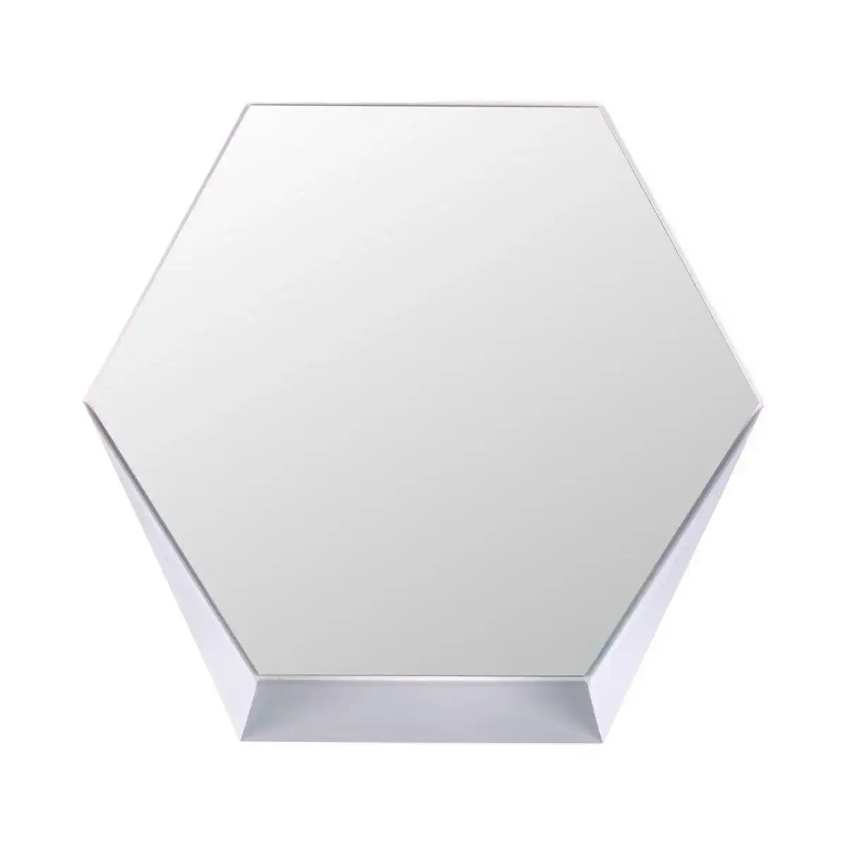 Hive Wandspiegel mit Ablage Industrieller Stahl 60 cm - HomeDesign Knaus
