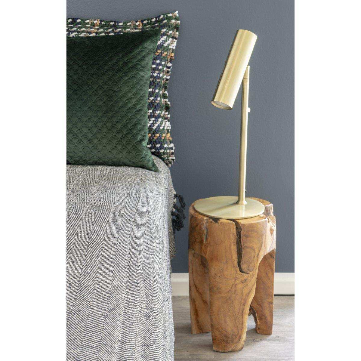 Hocker aus Teakholz in Rose - HomeDesign Knaus