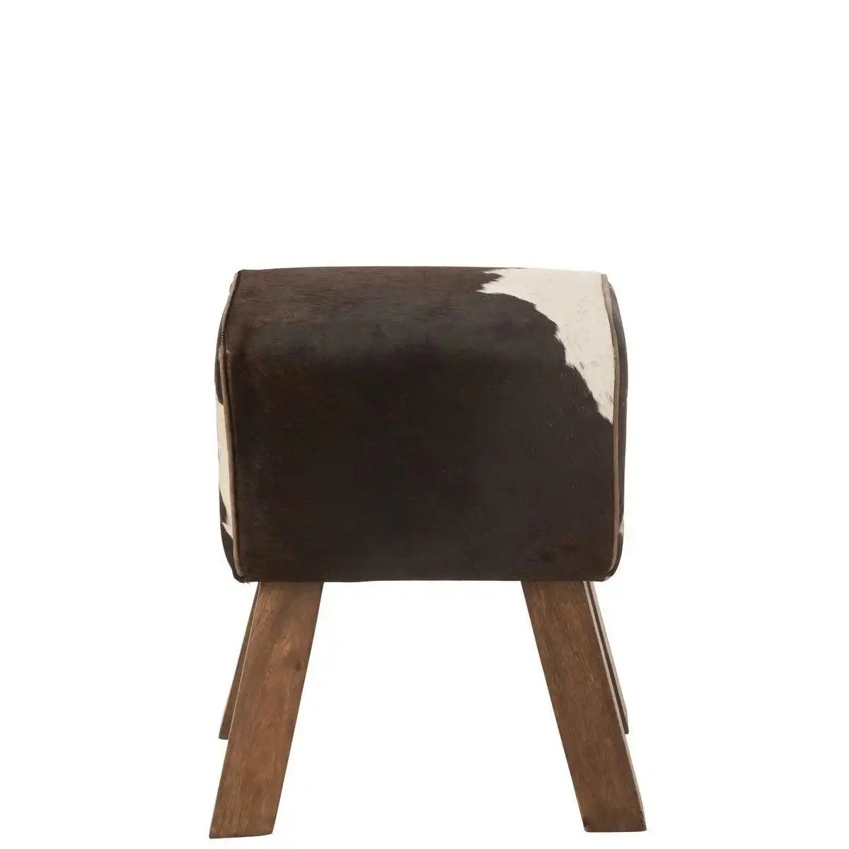 Hocker Kuh Mangoholz Fell Sitzhocker - HomeDesign Knaus