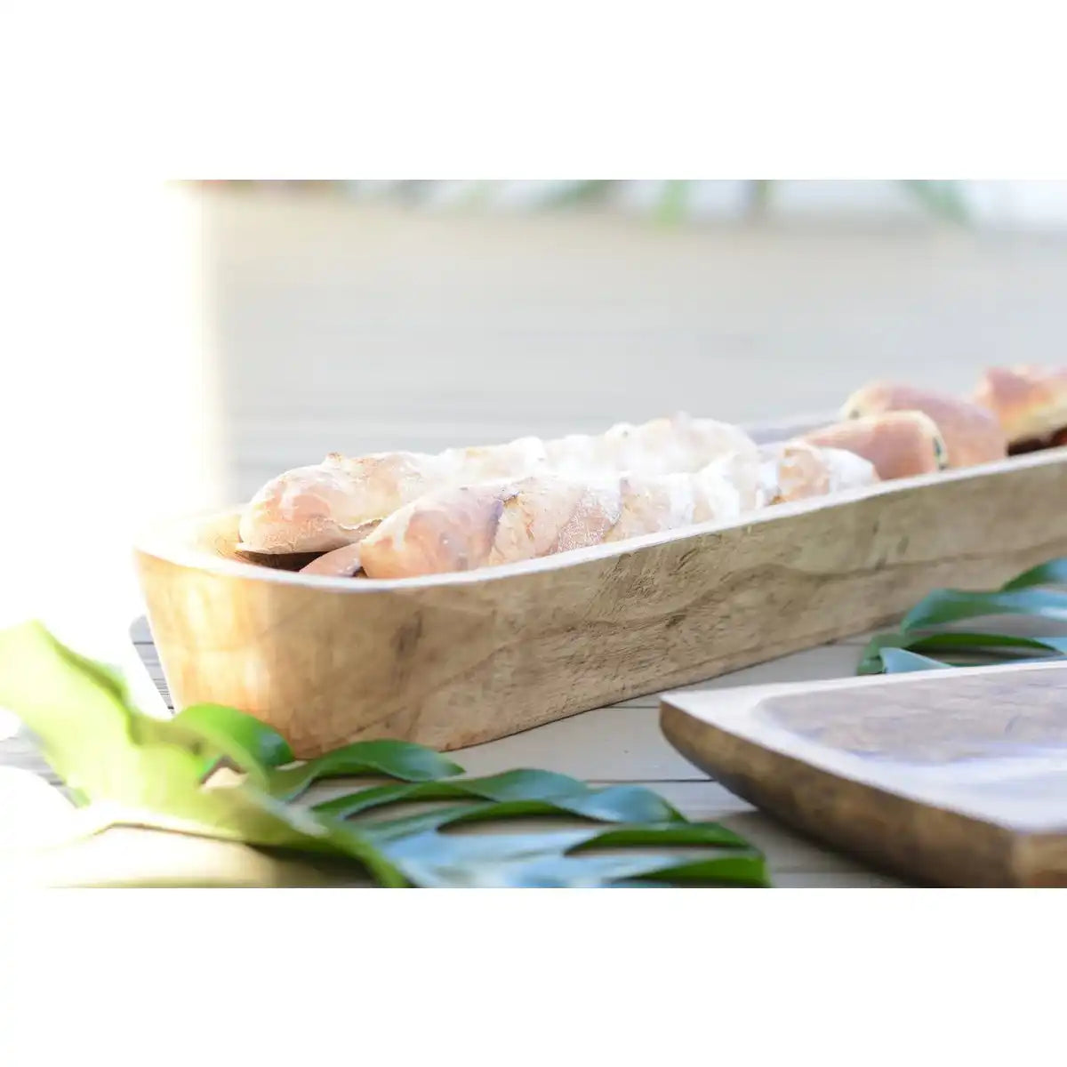 Holzdekorationsbecher 100x22x10 cm - HomeDesign Knaus