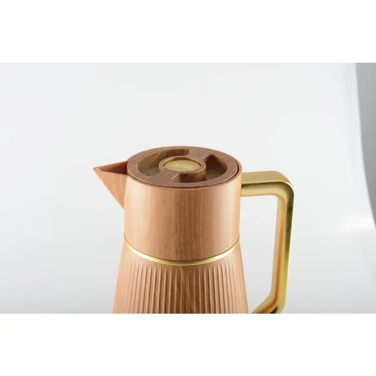 Holzkaffee mit Griffdoree 1l - HomeDesign Knaus
