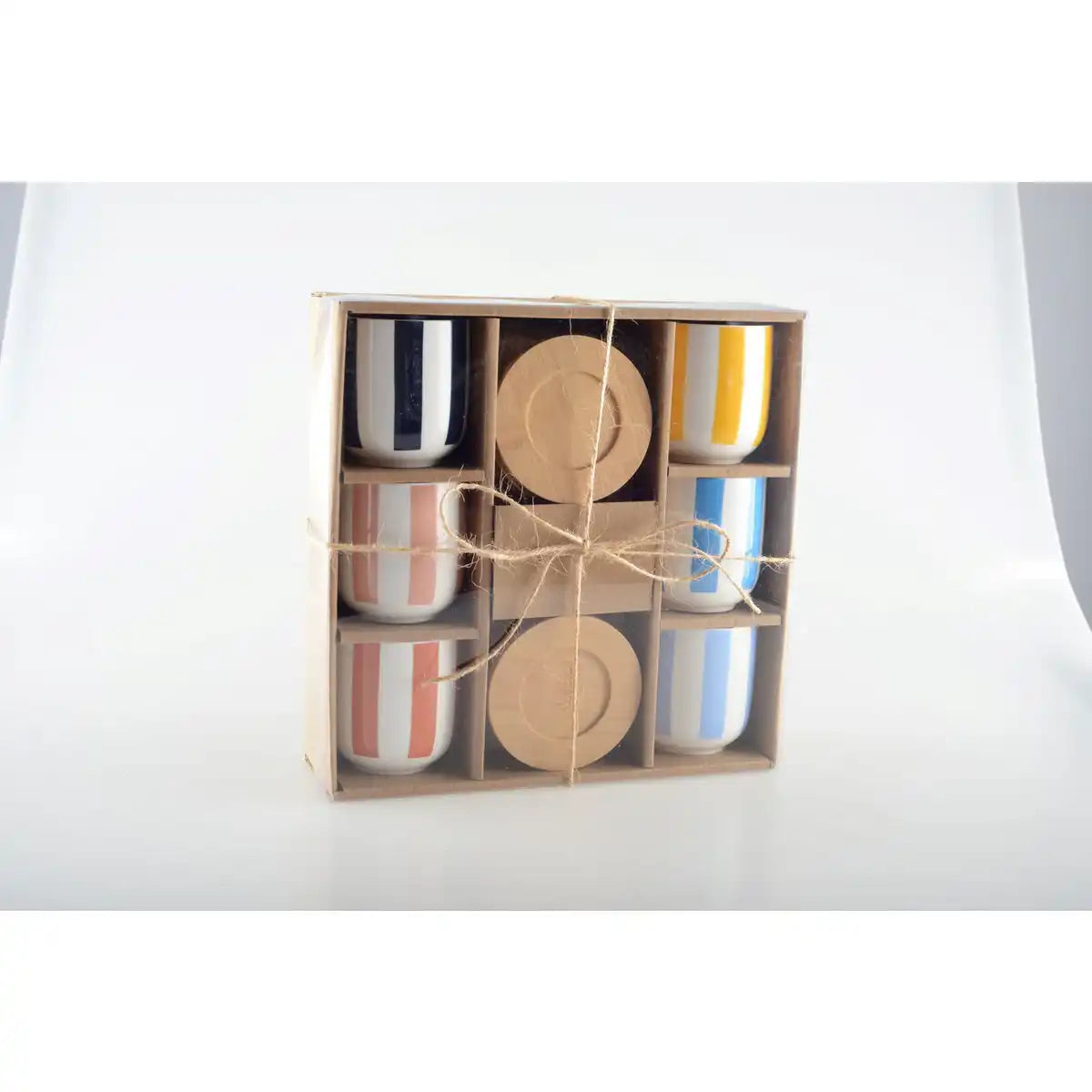 Holzkratzer und Sub -Stasis -Tassen - viele 6 - HomeDesign Knaus
