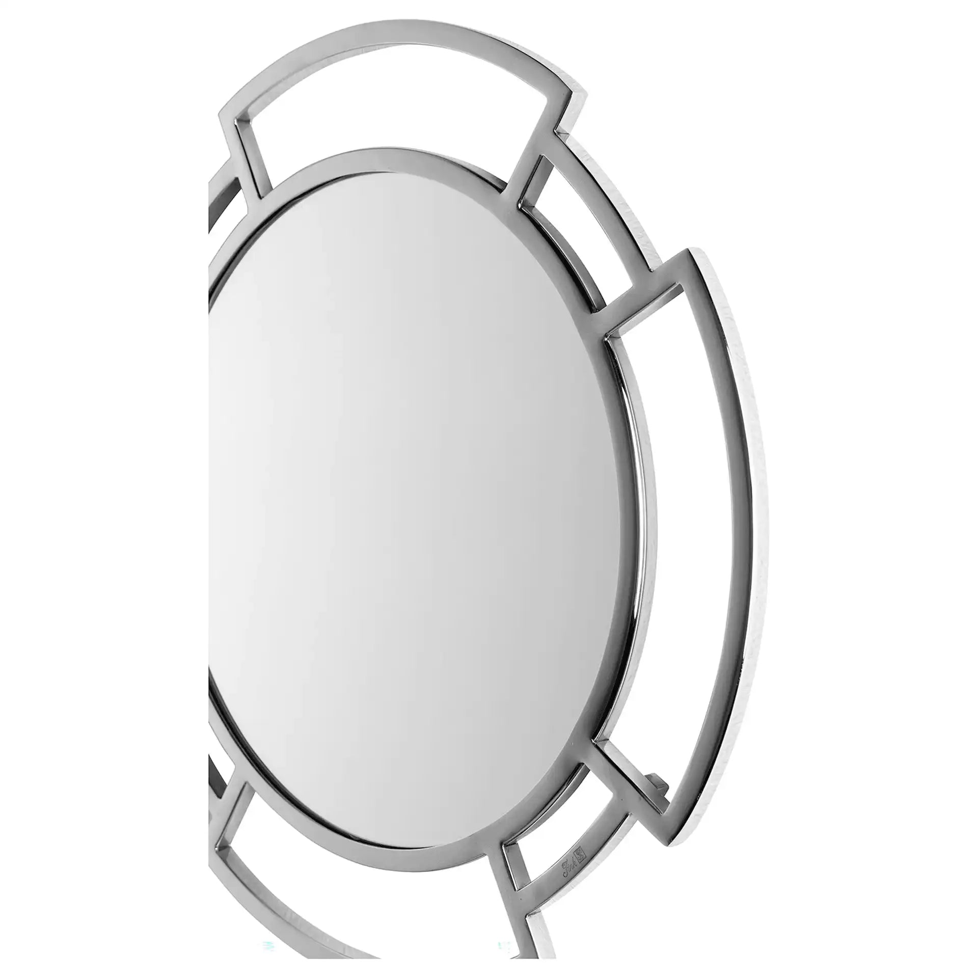 Hommage Wandspiegel Chrom Edelstahl Handarbeit Spiegel - HomeDesign Knaus