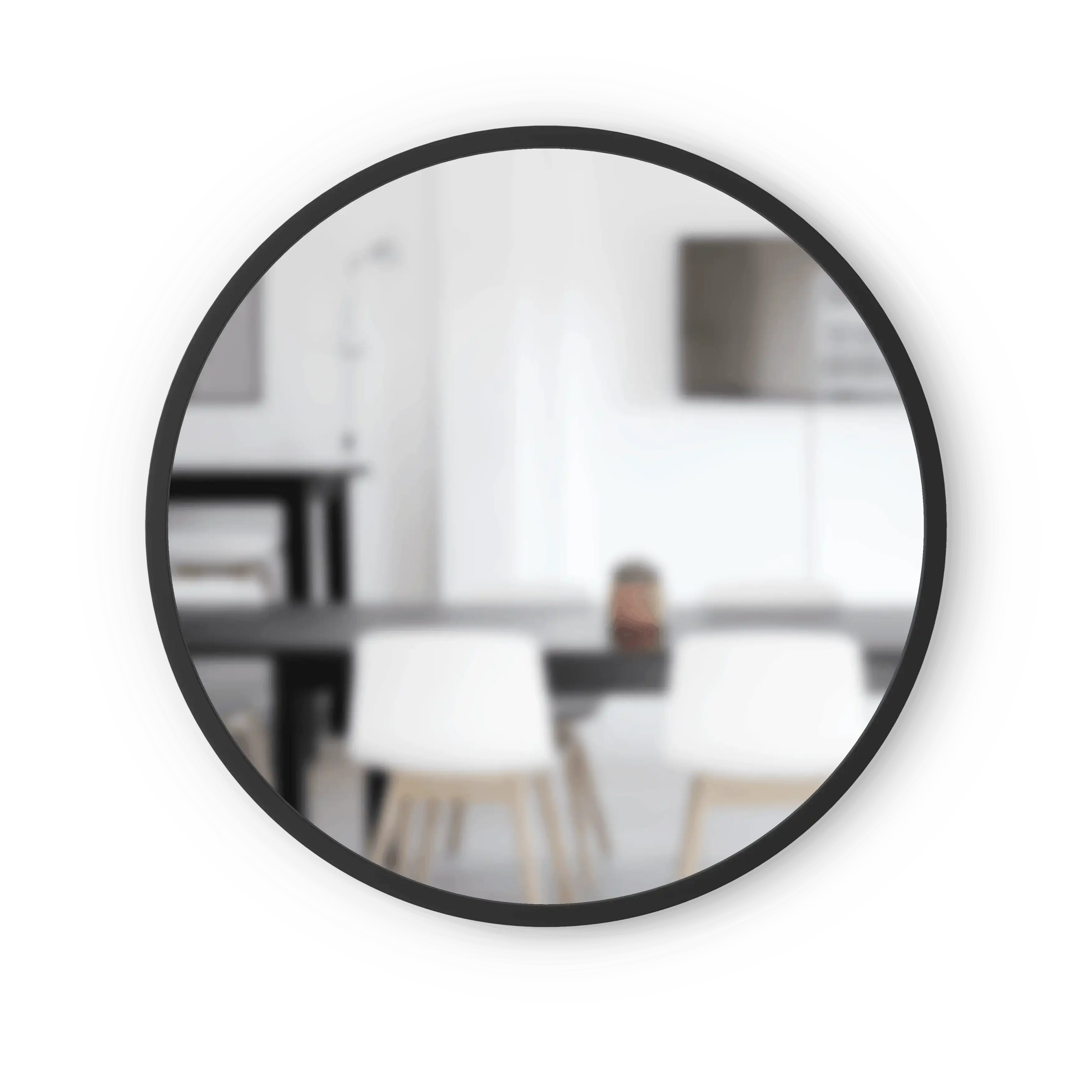 Hub Spiegel Rund Industriell Wandspiegel - HomeDesign Knaus