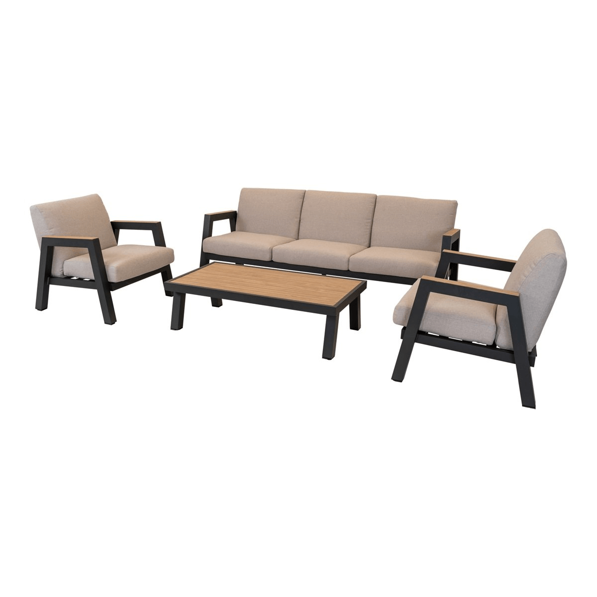 Garten Lounge-Set Gartenmöbel Manu