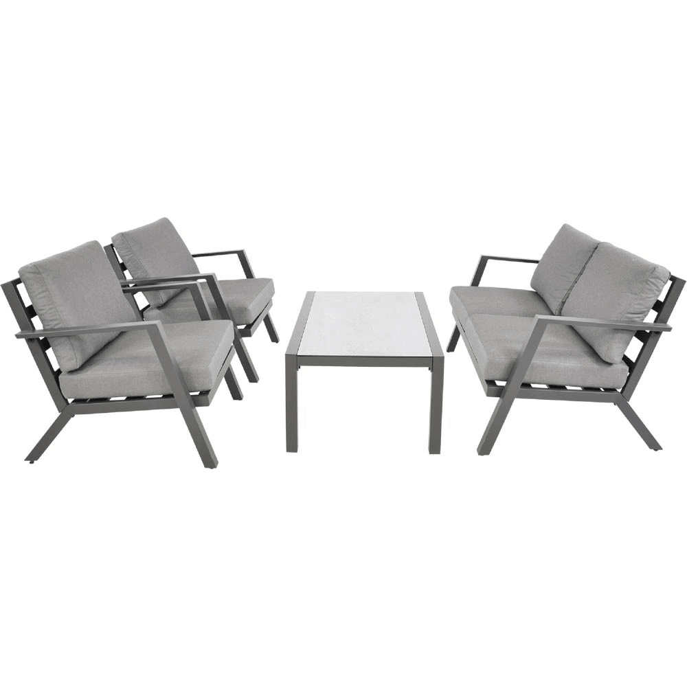 Lounge-Set Marah Marah anthrazit/grau Gartengruppe Sitzgruppe Loungegruppe