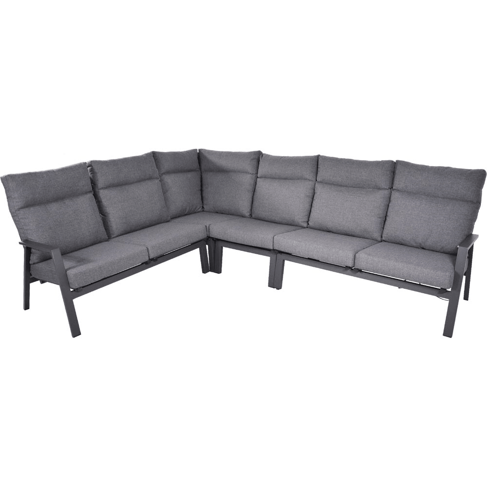Gartenmöbel Eck-Lounge-Set Ecksofa Loungebank "Ohio" Komfort 290x225cm