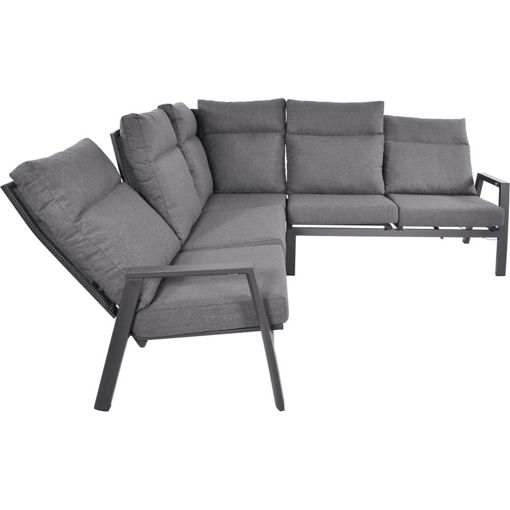 Gartenmöbel Eck-Lounge-Set Ecksofa Loungebank "Ohio" Komfort 290x225cm