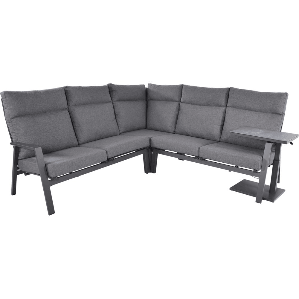 Gartenmöbel Eck-Lounge-Set Ecksofa Loungebank "Ohio" Komfort 290x225cm