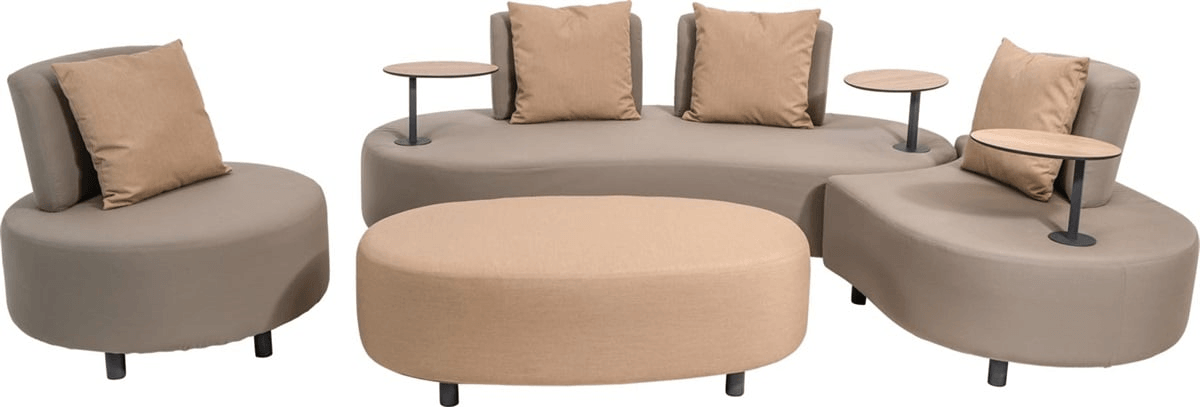 Designer Garten Lounge Multifunktions Lounge-Set "Calidad" Gartenmöbel