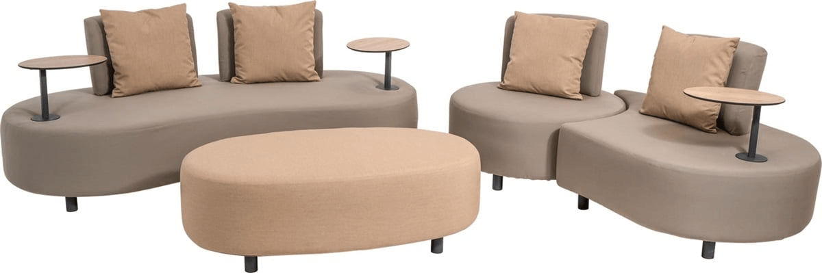 Designer Garten Lounge Multifunktions Lounge-Set "Calidad" Gartenmöbel