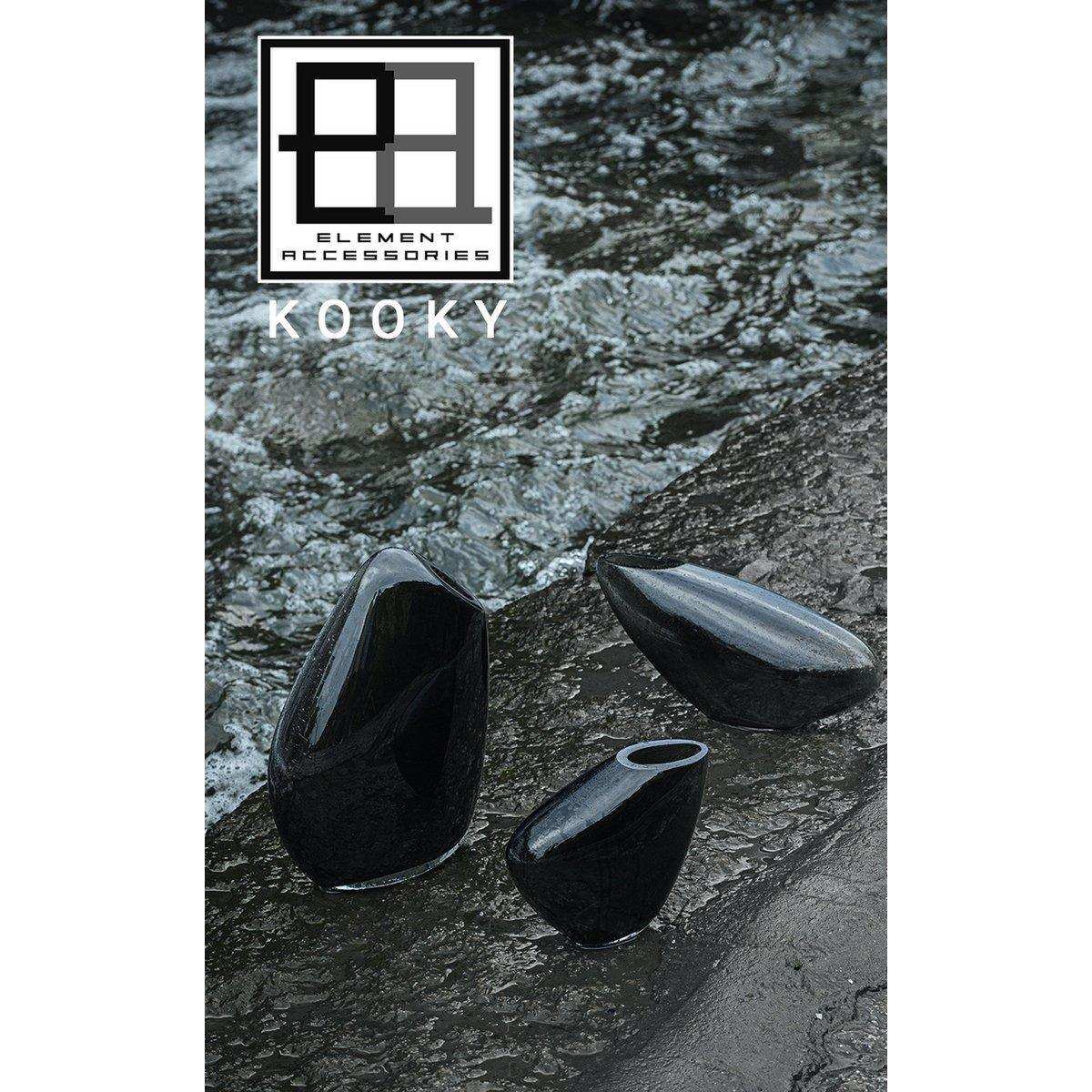 Innovative Designvase, kieselartige organische Form, KOOKY21GR - HomeDesign Knaus