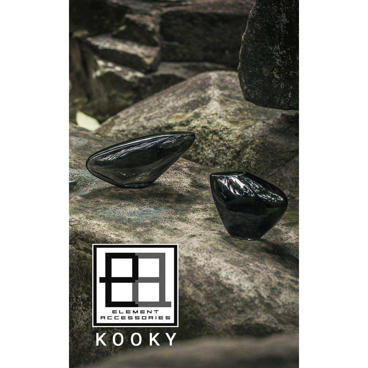 Innovative Designvase, kieselartige organische Form, KOOKY21GR - HomeDesign Knaus