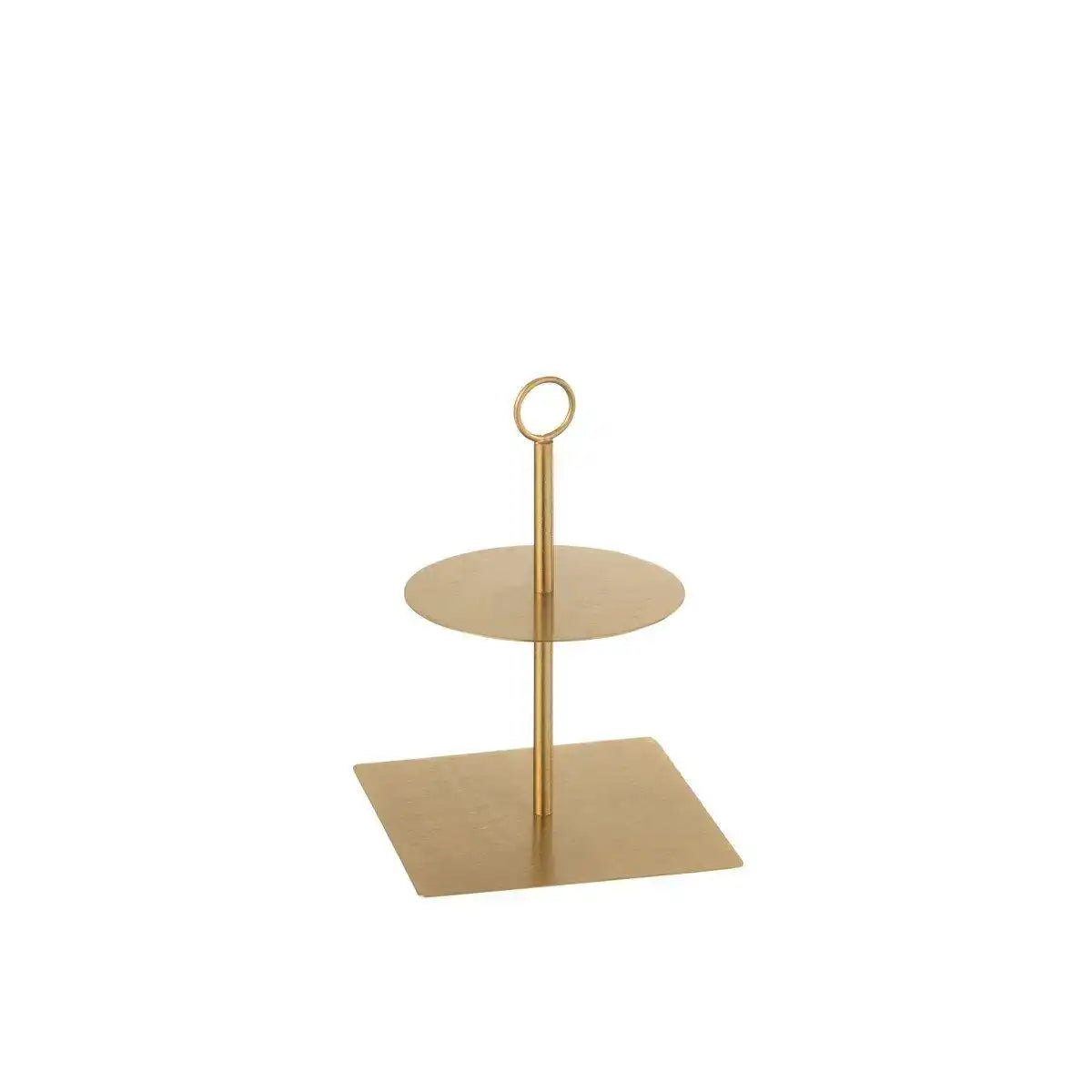 J-Line 2 Ebenen Kuchenblech – Kuchenblech – Metall – Gold - HomeDesign Knaus