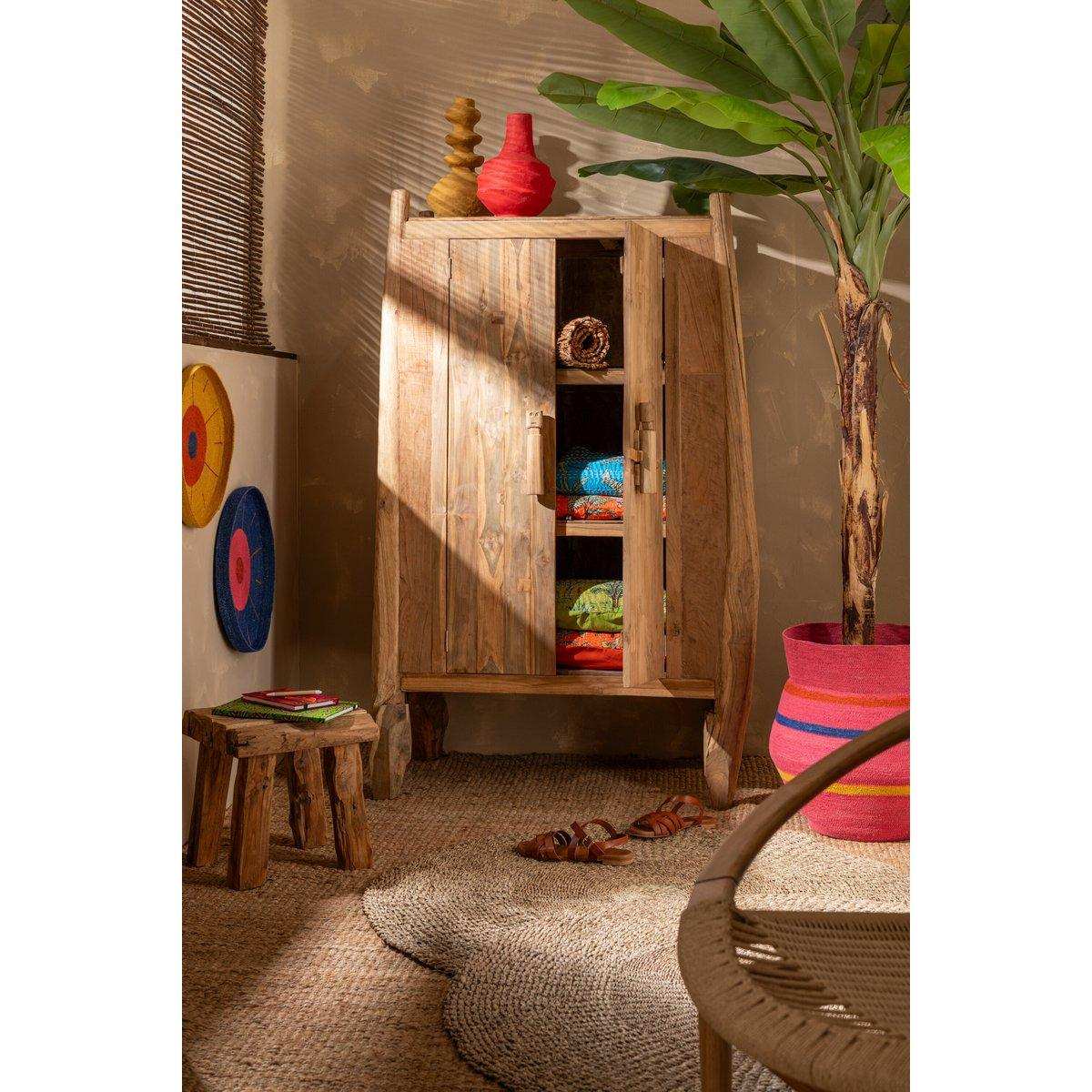 J-Line Bananenstaude Kunststoff Grün/Braun - HomeDesign Knaus