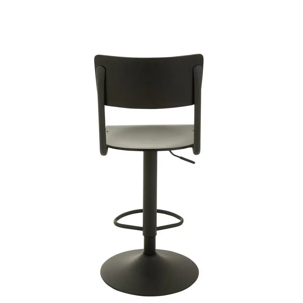 J-Line Barstuhl - Holz/Metall - Schwarz - 2 Stück - HomeDesign Knaus