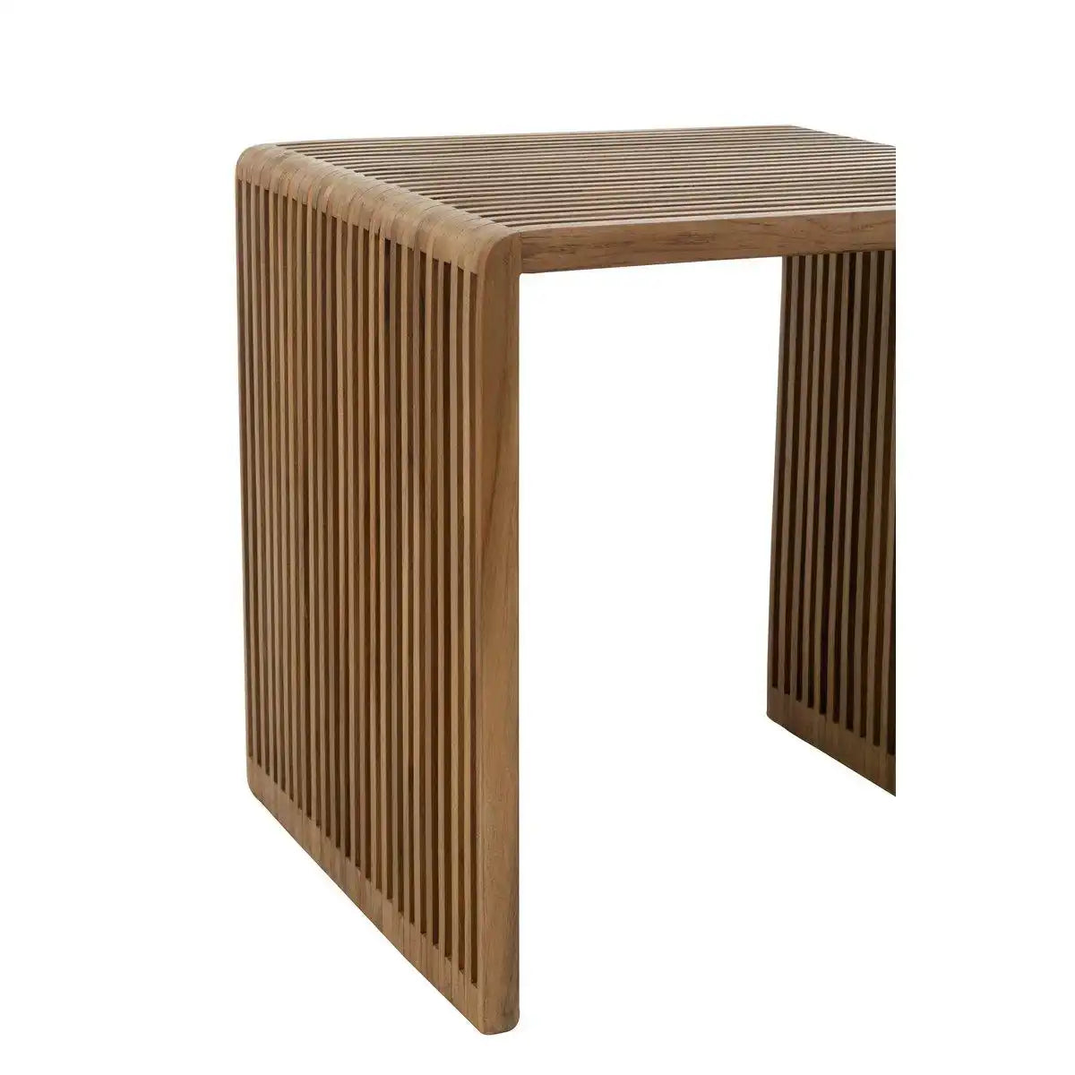 J-Line Beistelltisch Cube – Holz – Natur - HomeDesign Knaus