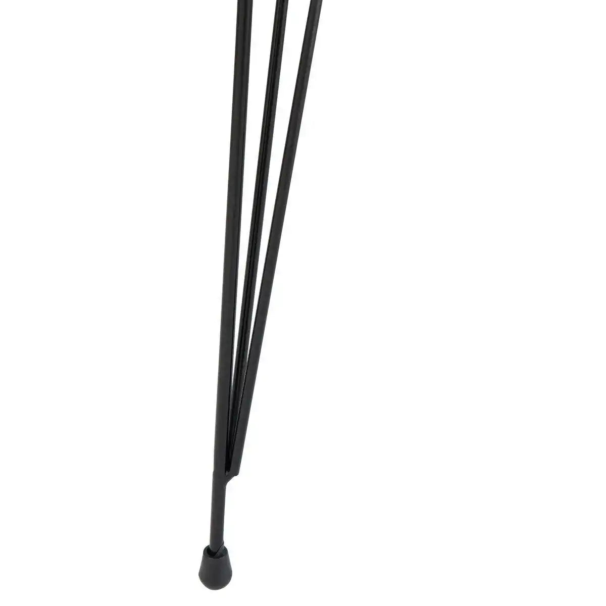 J-Line Beistelltisch – Kunststoff/Metall – Schwarz – 3er-Set - HomeDesign Knaus