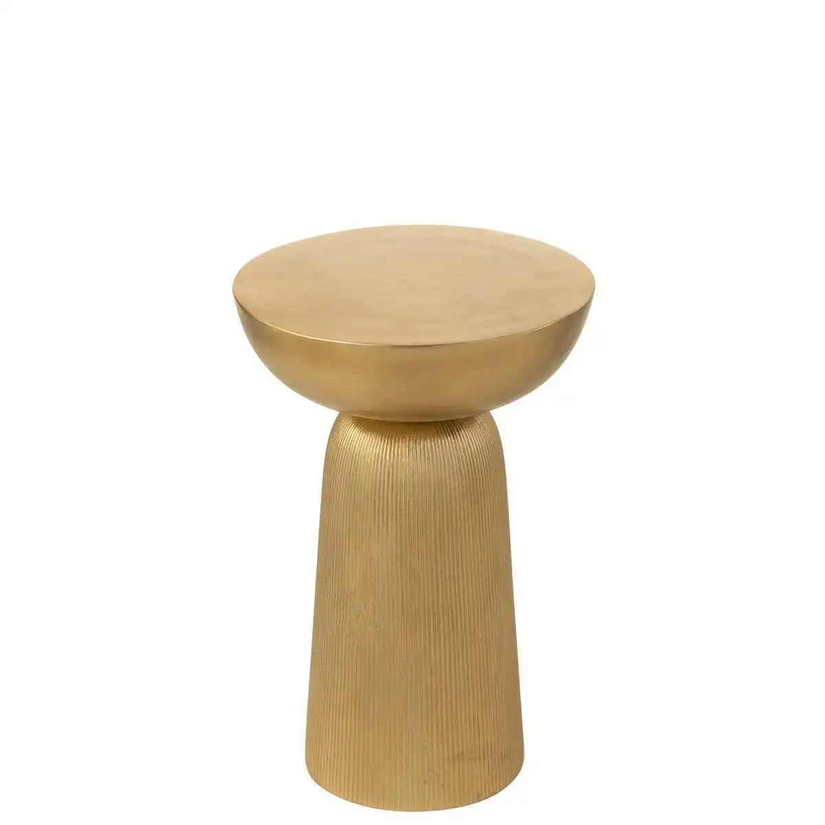 J-Line Beistelltisch Louane – Aluminium – Gold - HomeDesign Knaus