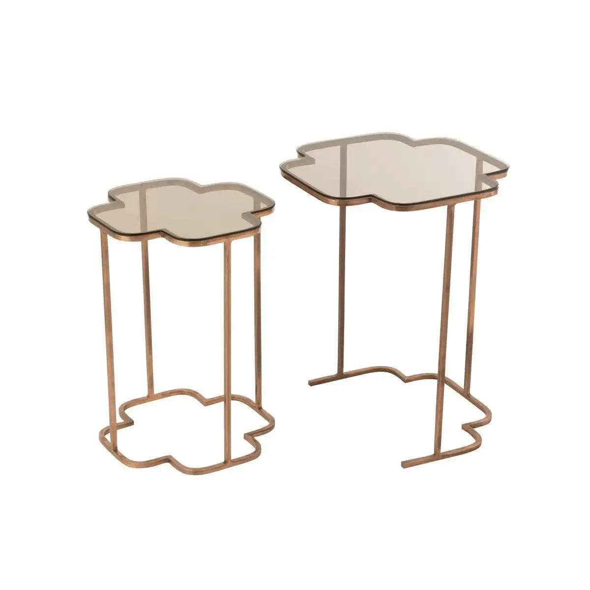 J-Line Beistelltisch Ones – Metall – Kupfer – - HomeDesign Knaus