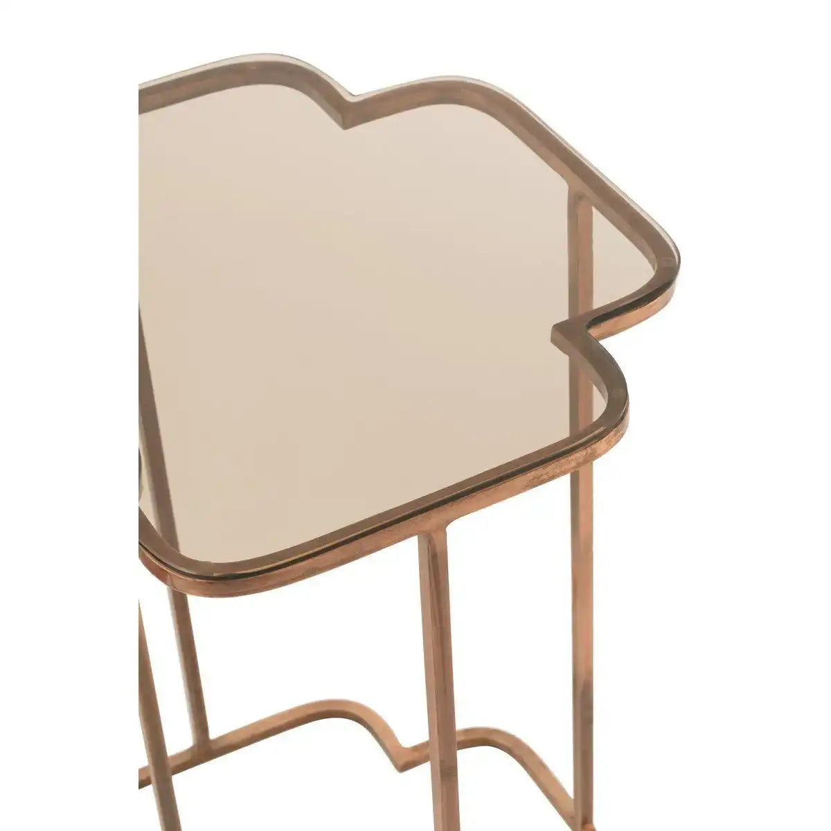 J-Line Beistelltisch Ones – Metall – Kupfer – - HomeDesign Knaus