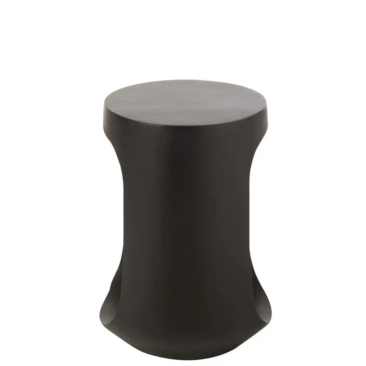 J-Line Beistelltisch Pod Recyceltes Holz Schwarz - HomeDesign Knaus