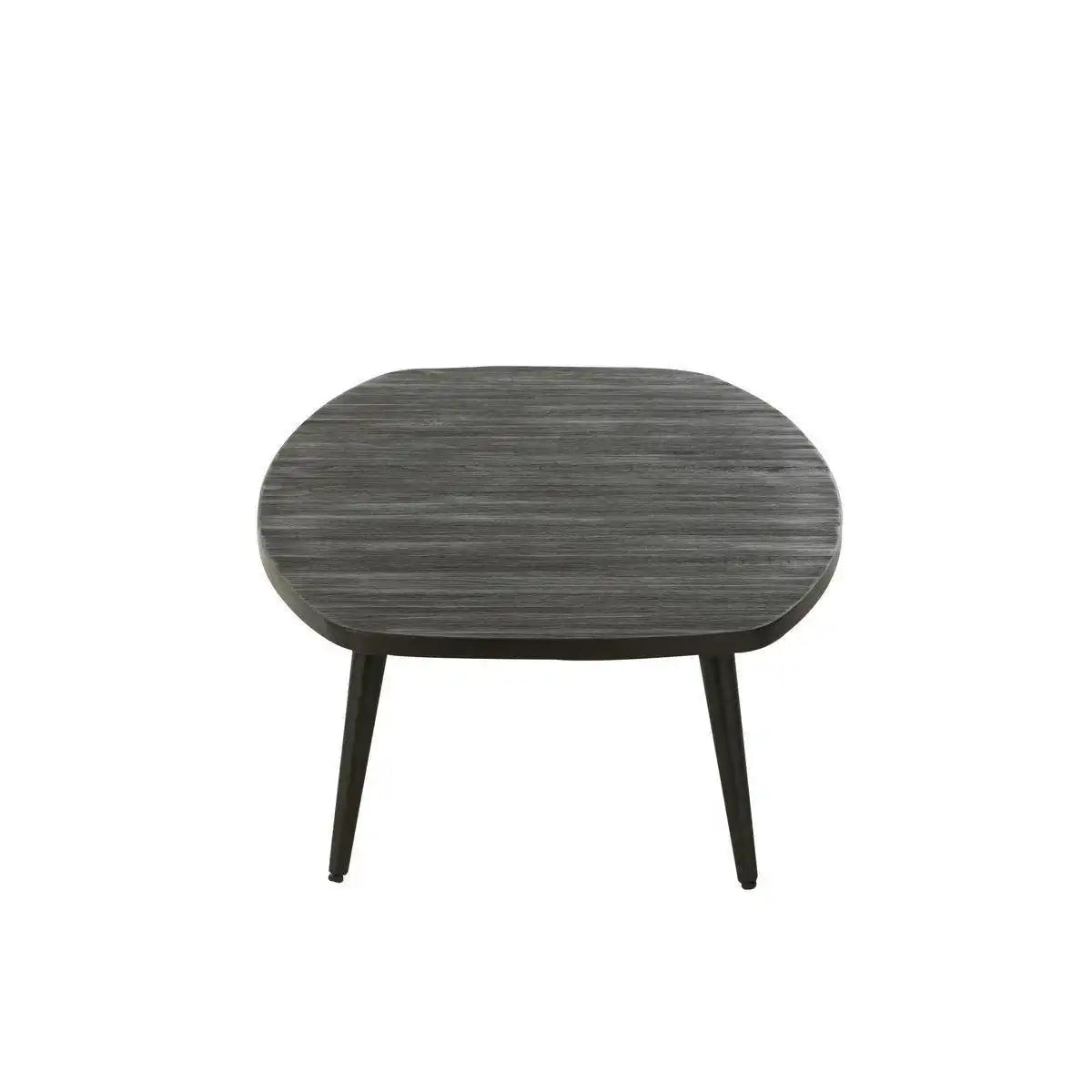 J-Line Beistelltisch Rechteckig – Holz – Schwarz - HomeDesign Knaus