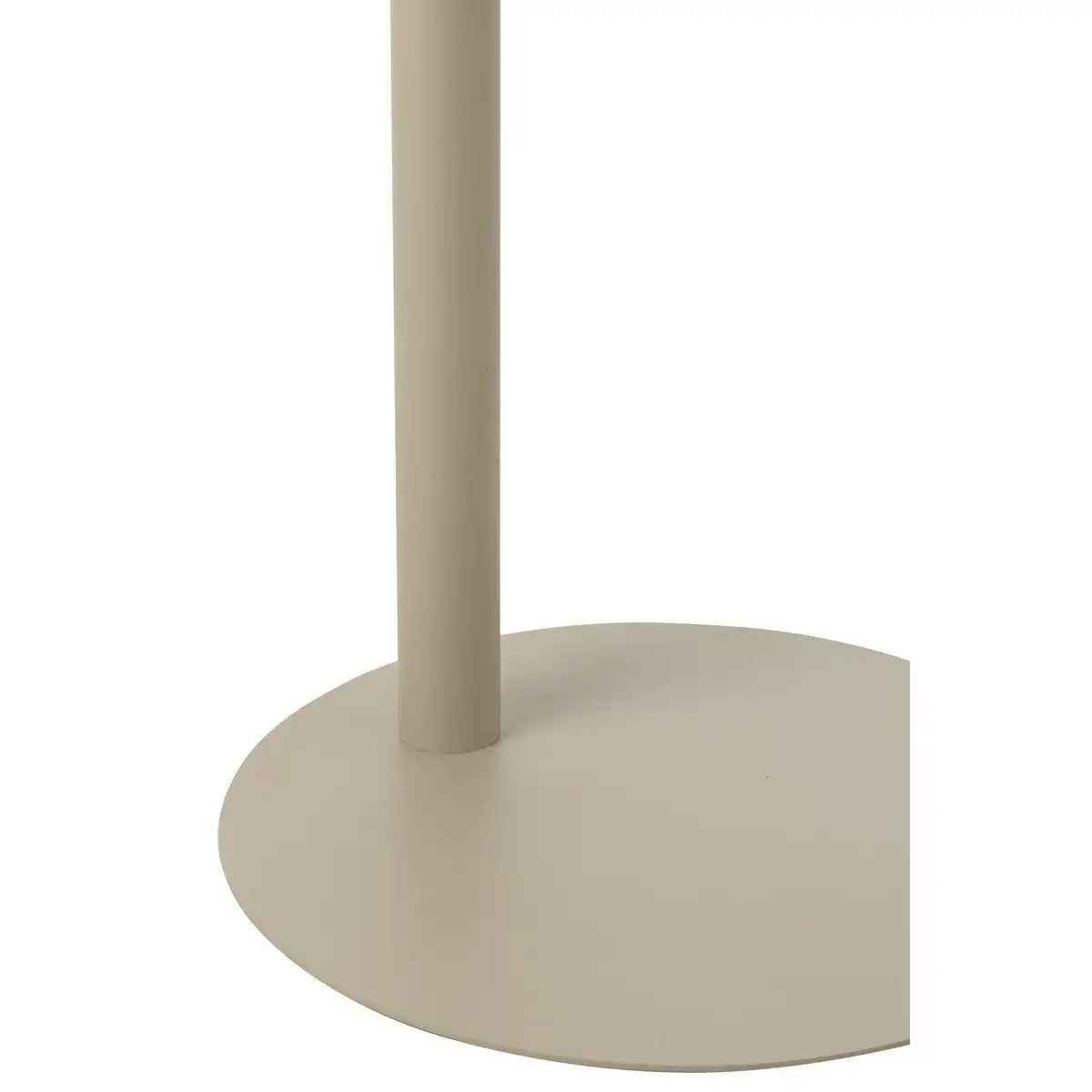 J-Line Beistelltisch Rund Metall Beige - HomeDesign Knaus