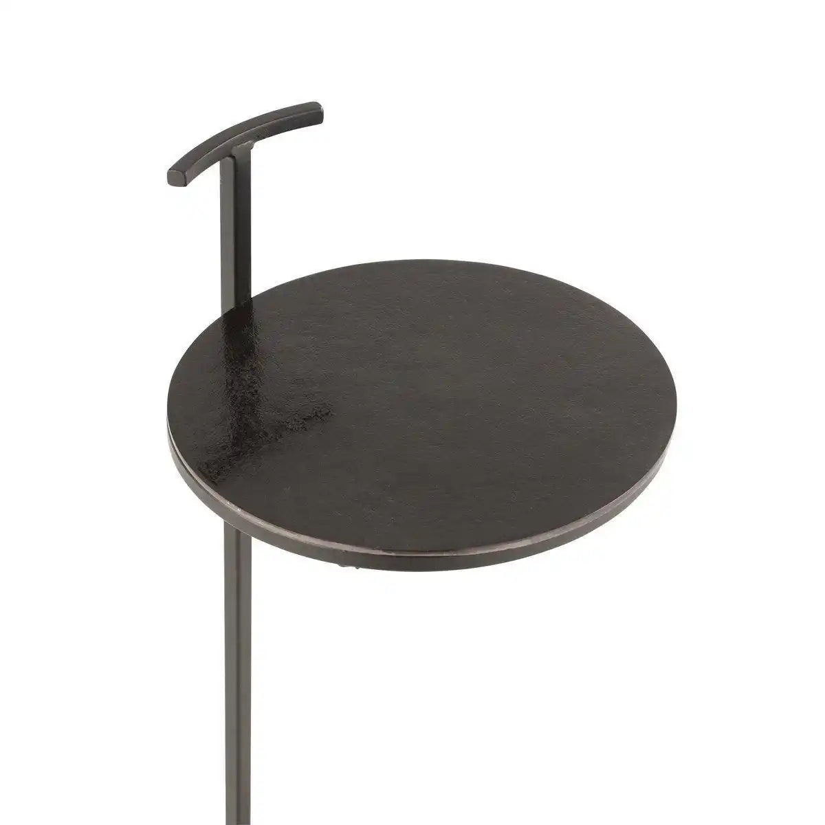 J-Line Beistelltisch Toni – Aluminium/Eisen – Schwarz - HomeDesign Knaus