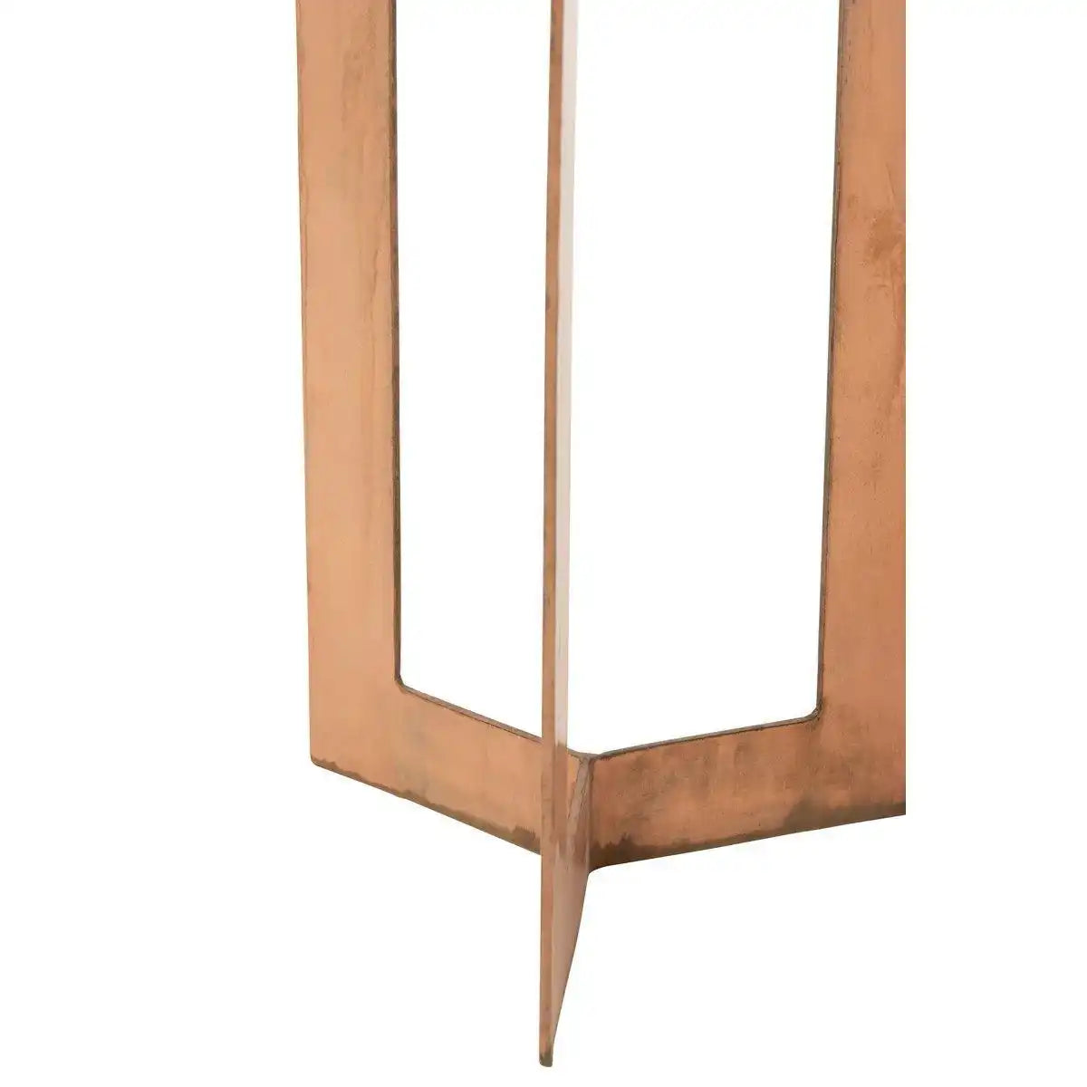 J-Line Beistelltisch Zino High – Eisen – Kupfer – - HomeDesign Knaus