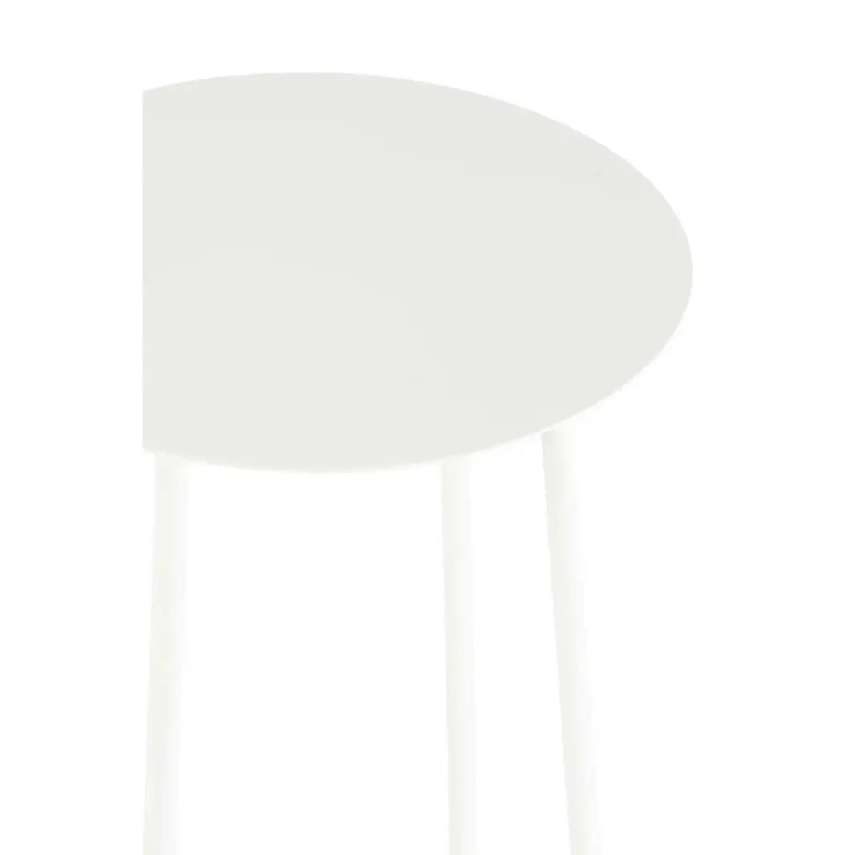 J-Line Blumenständer Zwei Metall Weiß - HomeDesign Knaus