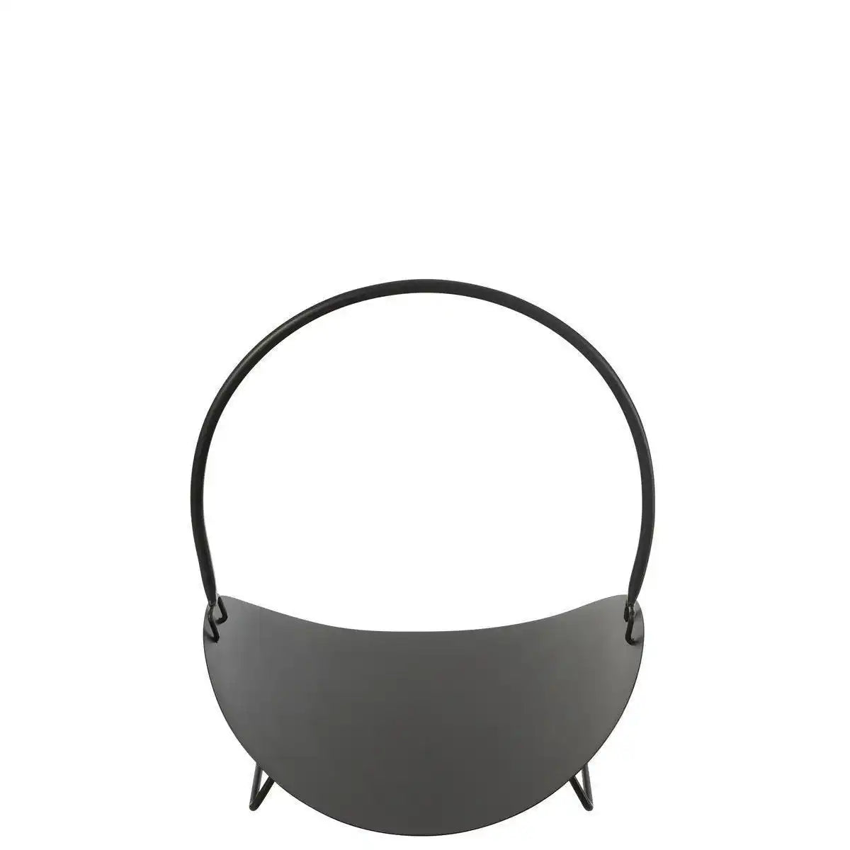 J-Line Brennholzhalter New Metal Schwarz - HomeDesign Knaus