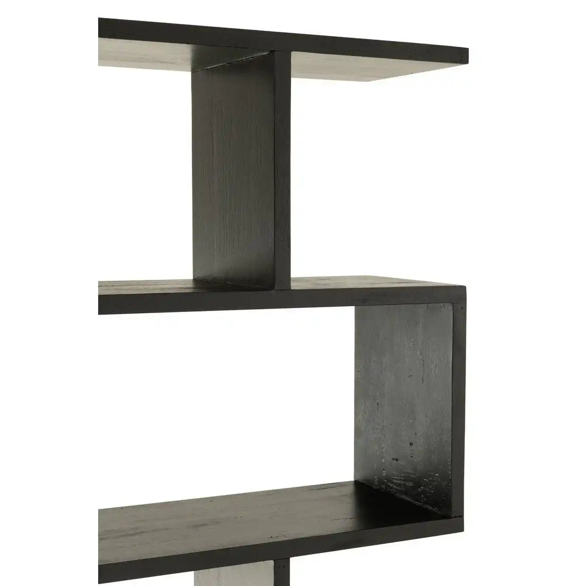 J-Line Bücherregal Vertical Slats – Holz – Schwarz - HomeDesign Knaus
