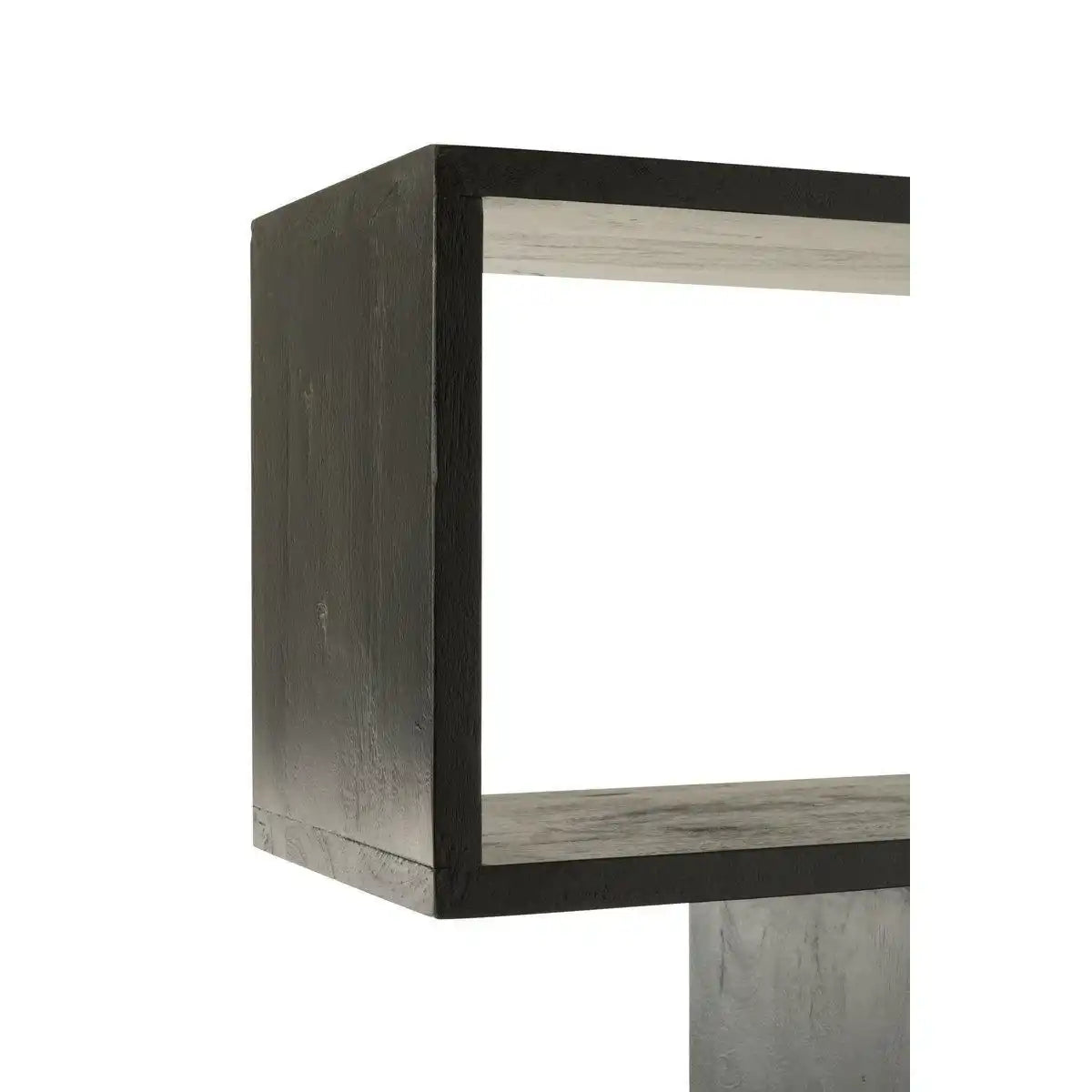 J-Line Bücherregal Vertical Slats – Holz – Schwarz - HomeDesign Knaus
