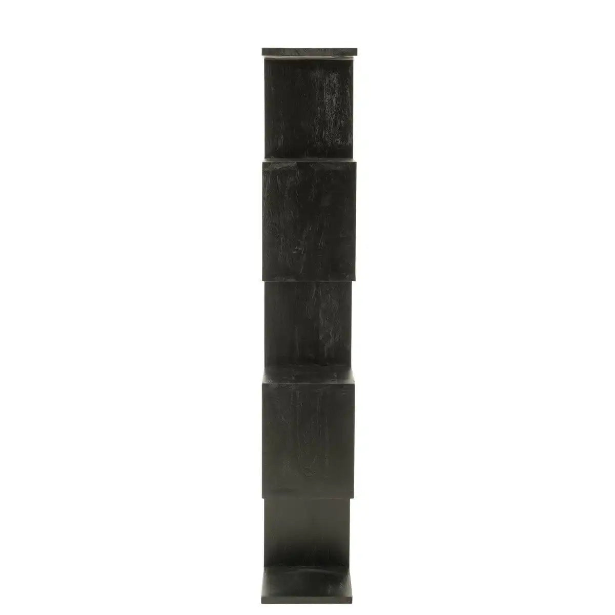 J-Line Bücherregal Vertical Slats – Holz – Schwarz - HomeDesign Knaus