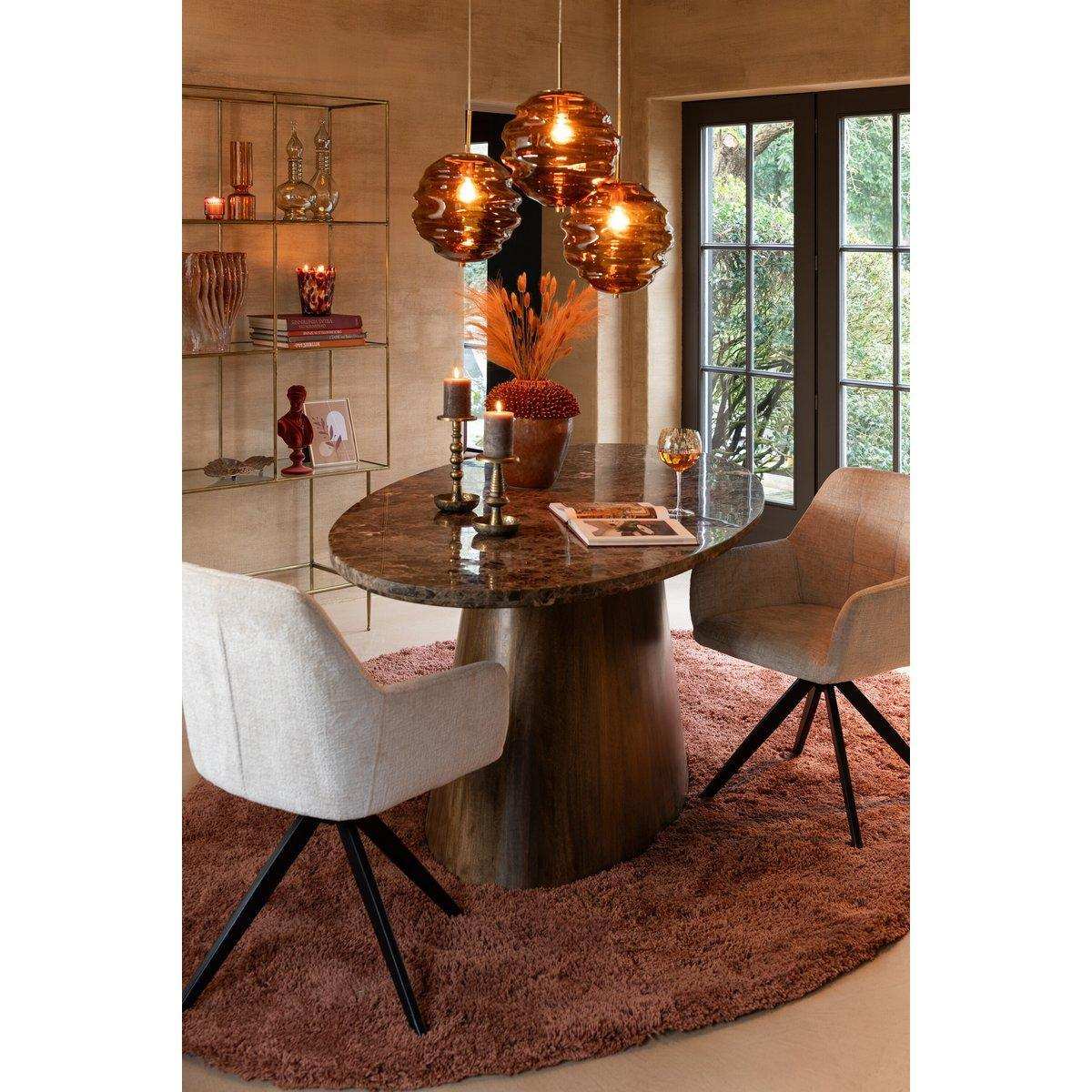 J-Line Bundle Hasenschwanz getrocknete Orange - HomeDesign Knaus