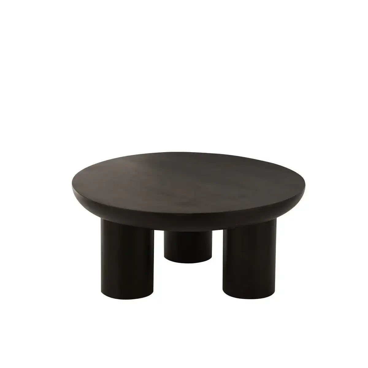 J-Line Couchtisch Trio Mangoholz Schwarz - HomeDesign Knaus